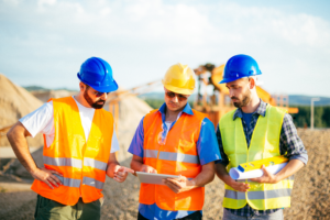 Construction Jobsite Workers
