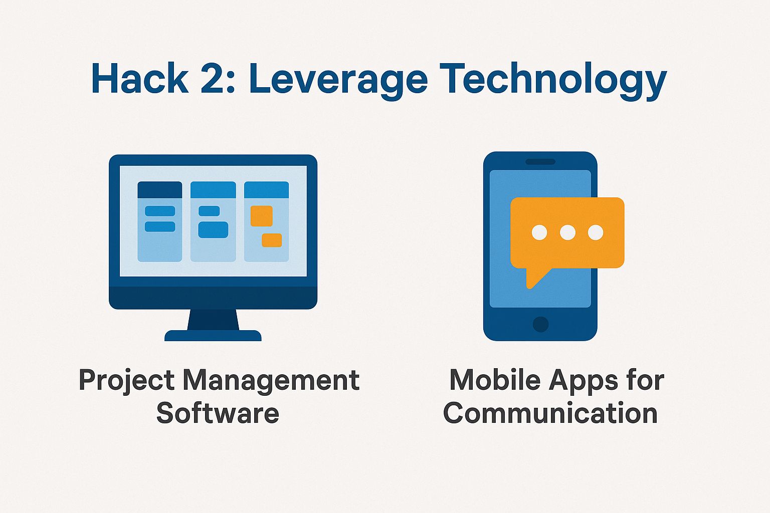 Hack 2: Leverage Technology