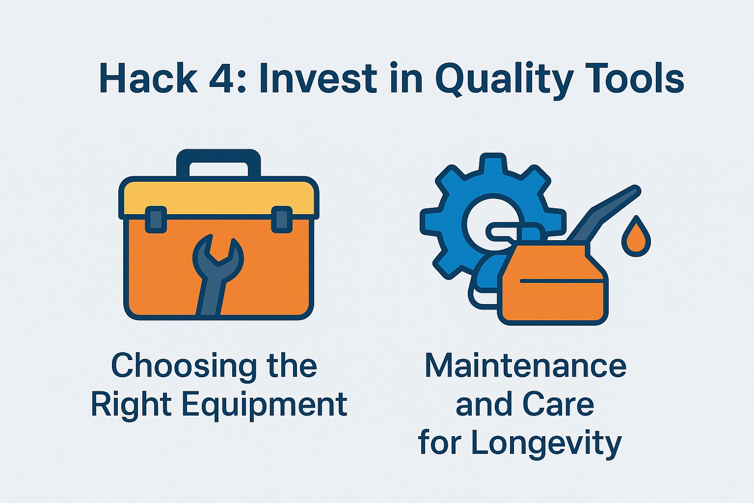 Hack 4: Invest in Quality Tools
