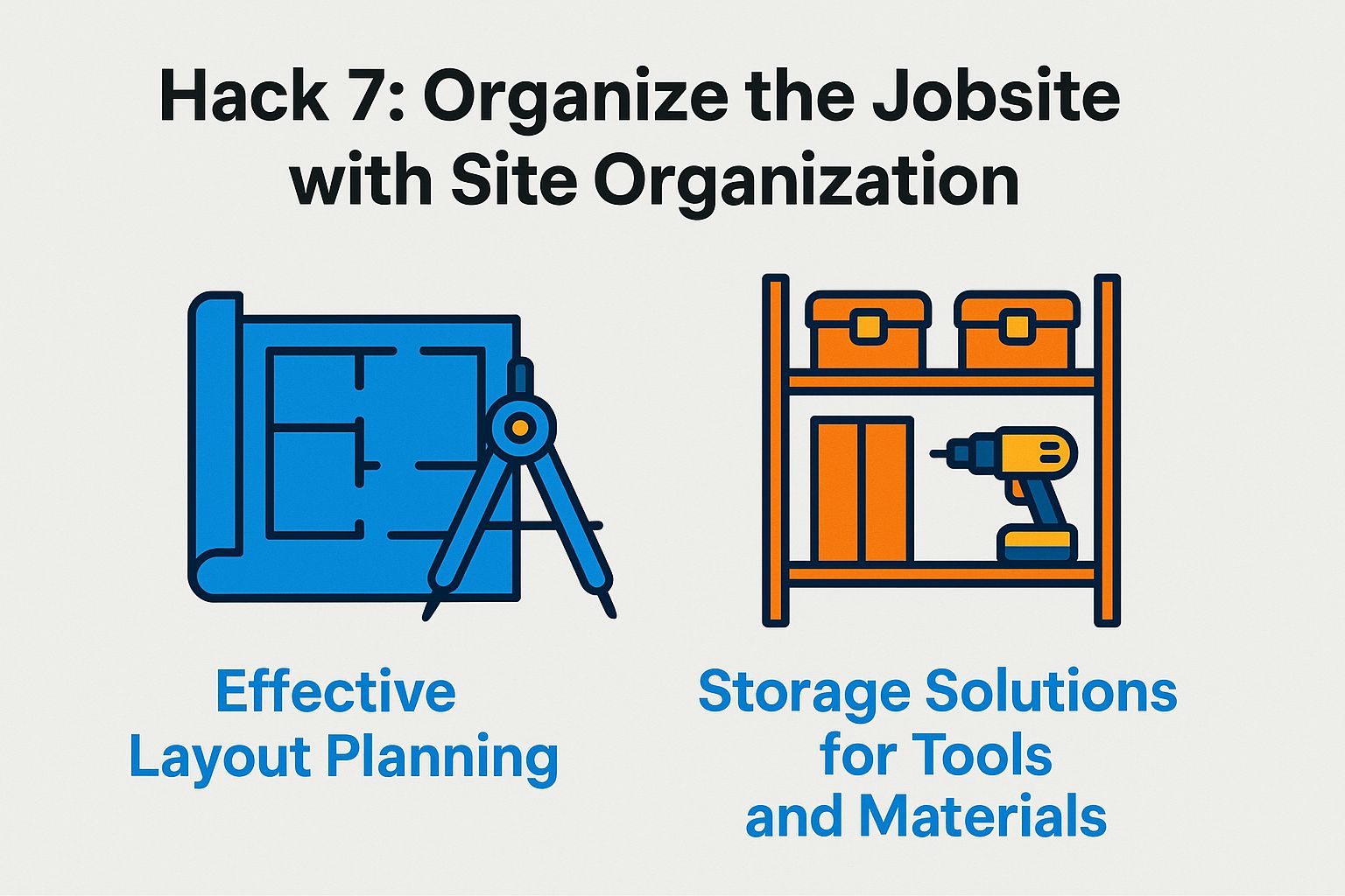 Hack 7: Organize the Jobsite with Site Organization
