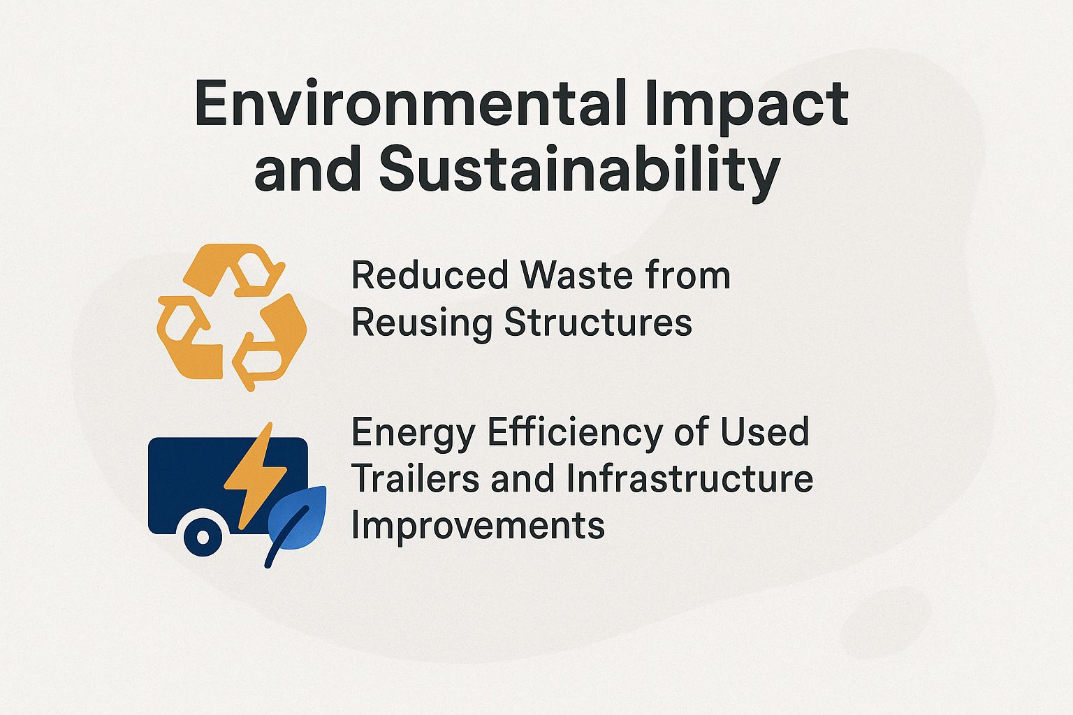 Environmental Impact and Sustainability Environmental Impact and Sustainability