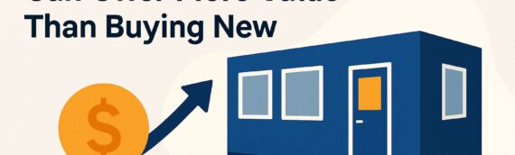 Why Used Office Trailers Can Offer More Value Than Buying New